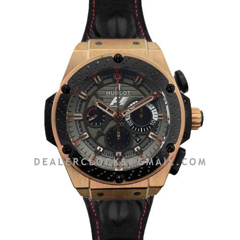 Hublot King Power F1 Grey Dial Chronograph in Rose Gold Replica